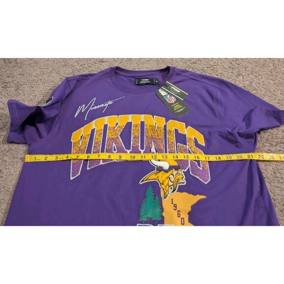 Pro Standard NFL Minnesota Vikings Hometown Collection Purple T-Shirt Men's XL - Picture 6 of 7